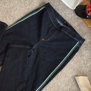 High waist skinny jeans